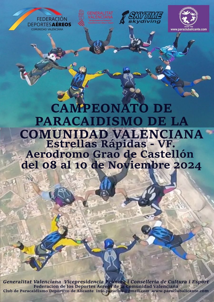 Cartel del II Campeonato Estrellas Rápidas 2024