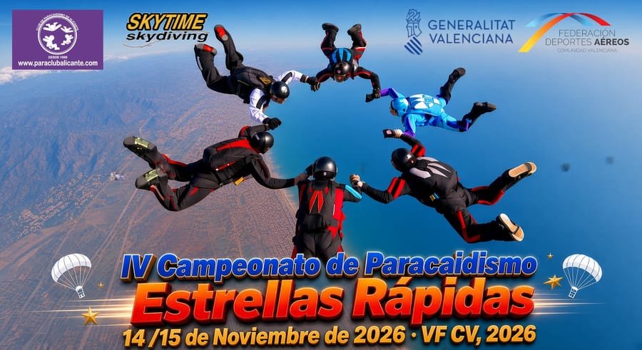 Cartel del IV Campeonato Estrellas Rápidas